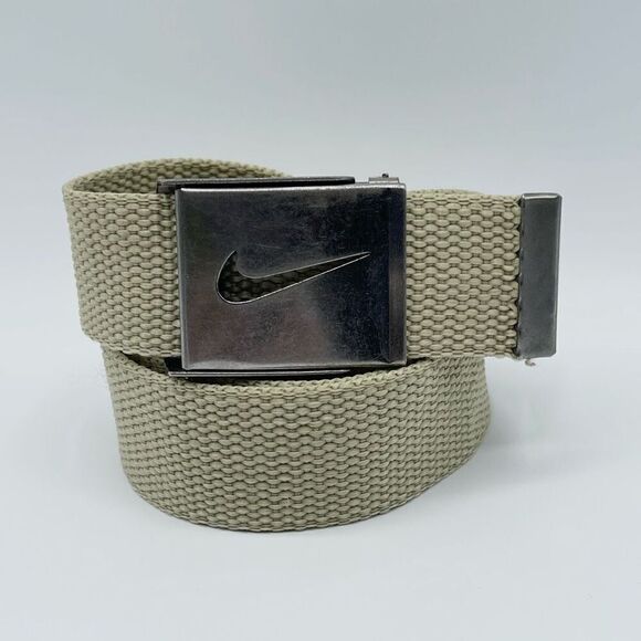 Nike Khaki Canvas Sport Belt - Men’s XL - Picture 1 of 5